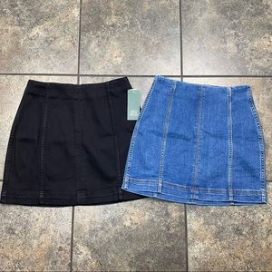 Lot Of 2 Women’s Wild Fable Skirts Size 00/0